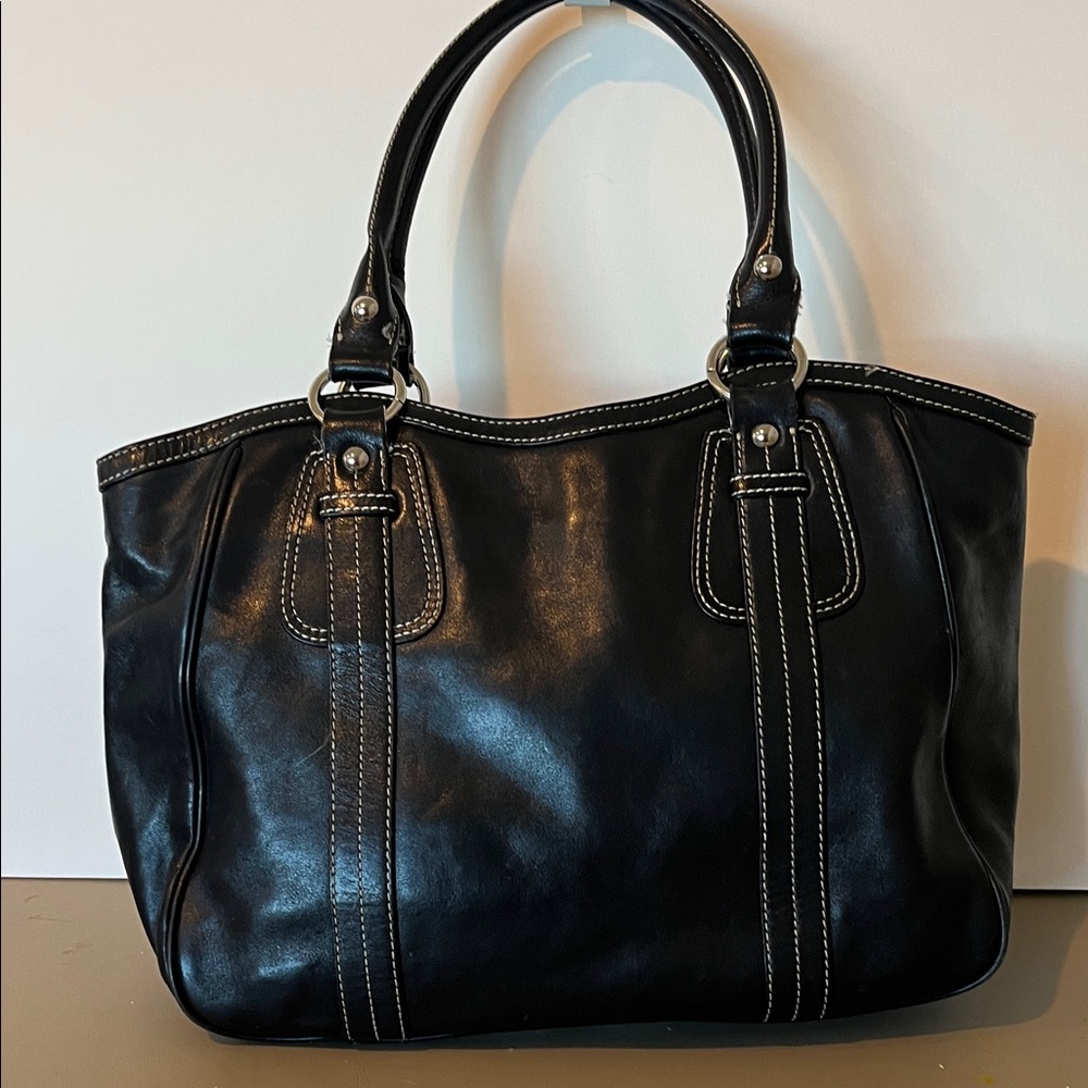 Elegant Black Leather Tote Bag - Nordstrom